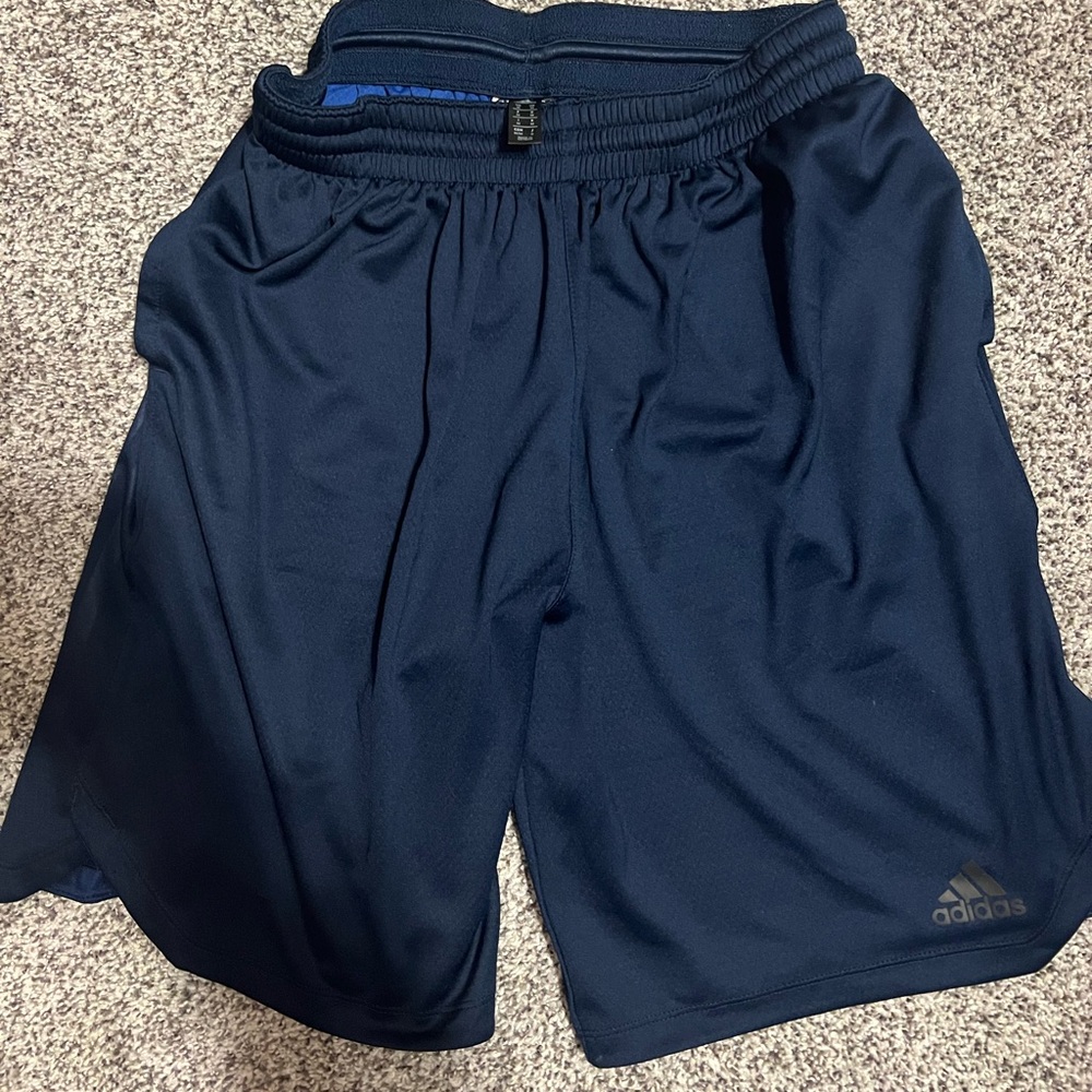 2 pairs men’s medium adidas athletic shorts